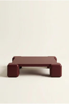 Cubé Orta Sehpa Bordo, 90x90 kare orta sehpa – görsel 2