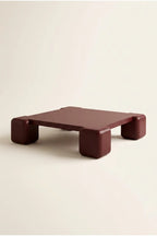 Cubé Orta Sehpa Bordo, 90x90 kare orta sehpa – görsel 1